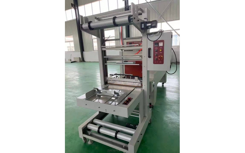 化工產業半自動袖口式熱收縮包裝機